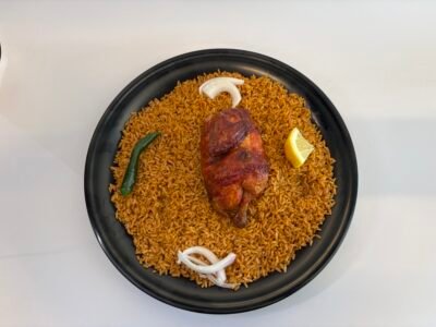 وجبة الأرز و الدجاج بسعر تنافسي و جودة عالية 